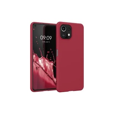 kwmobile Калъф за Xiaomi 11 Lite (5G) NE / Mi 11 Lite (5G) - тъмночервен