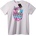 NOONEBRAND Тениска DJ Лъв с Аниме Момичета - 7XL, White