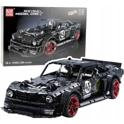 LEAN Toys Sportovní auto Mustang Hoonicorn V2 3201 dílků