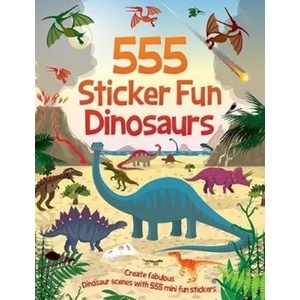 555 Sticker Fun - Dinosaurs Activity Book (ISBN: 9781787008380)