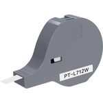 PT P700 L712W, 12mm x 8m, Бял лента (PT-L712W)