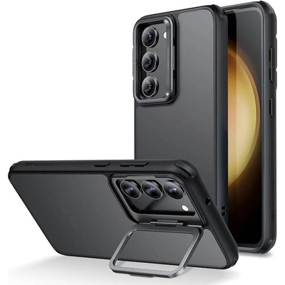 ESR Classic Kickstand Case - хибриден кейс с висока степен на защита за Samsung Galaxy S23 (черен)