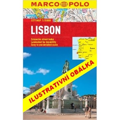 Lisabon cestovní průvodce s mapou MD