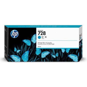 HP Оригинален патрон HP No. 728, F9K17A, T730/830, 300 ml, Cyan (3015102253)