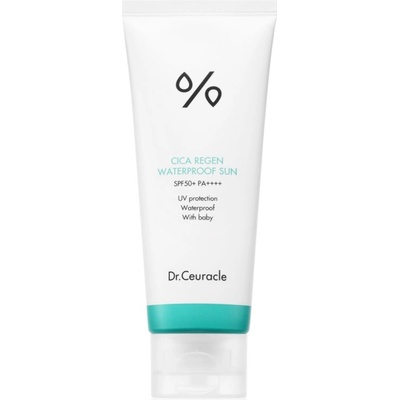 Dr. Ceuracle Cica Regen Waterproof Sun Водоустойчив слънцезащитен крем за лице SPF 50+ 100ml