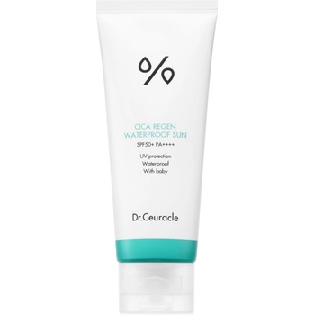 Dr. Ceuracle Cica Regen Waterproof Sun Водоустойчив слънцезащитен крем за лице SPF 50+ 100ml