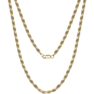 Majya Stříbrný řetízek pozlacený 11445