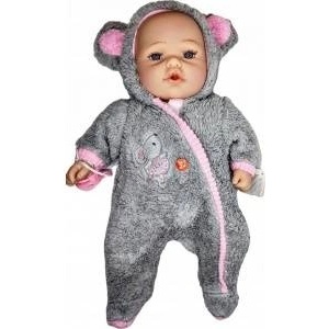 Mádara Baby doll in overalls 40cm sings and speaks Polish 564985 Adar