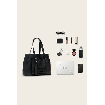 AllSaints Кожена чанта AllSaints URSA (W259XE)