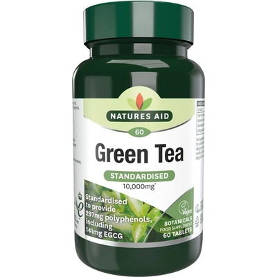 Natures Aid Zelený čaj 10 000 mg 60 tabliet