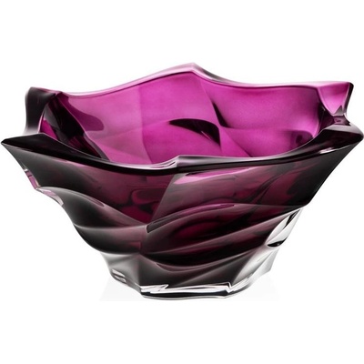 Bohemia Treasury Bohemia Flamenco fialová mísa 295MM