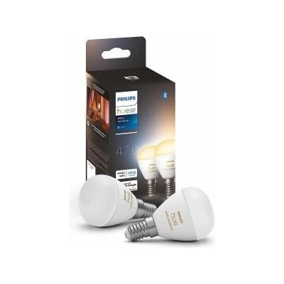Philips White Ambiance E14 LED Lampen Doppelpack (470 lm) - 929003573702