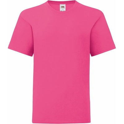 Fruit Of The Loom Kids Iconic 150 T fuchsiová