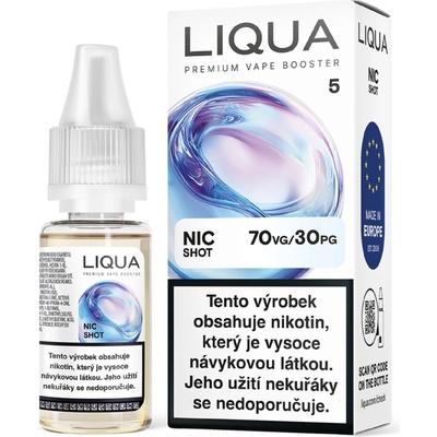 Liqua NIC SHOT 70VG/30PG 5 mg 10 ml