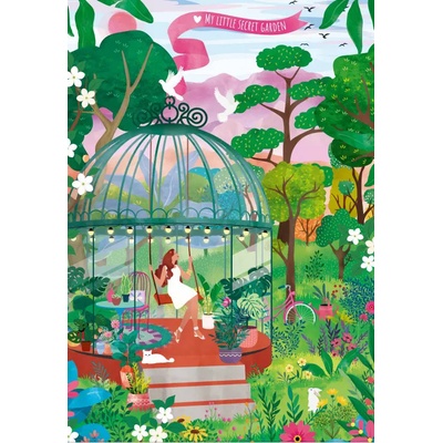 Pieces & Peace - Puzzle My Little Secret Garden - 1 000 piese