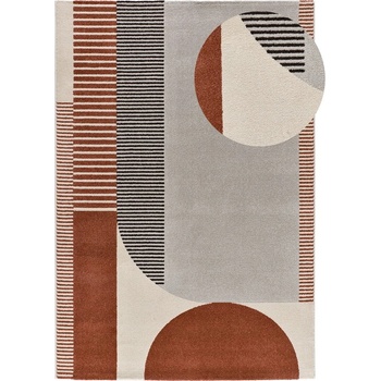 Universal Килим в червен сив цвят 120x170 cm Gaia - Universal (50572)