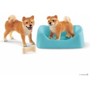 Schleich 42479 set sučka so šteniatkom Šiba inu