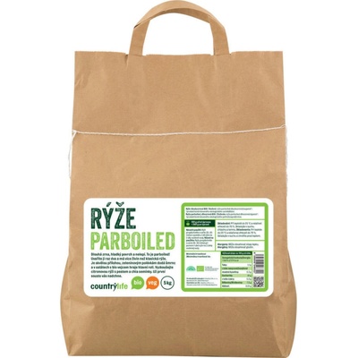 Country Life Bio Rýže parboiled 5 kg
