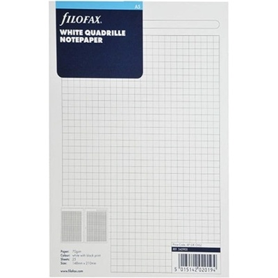 Filofax A5 čtverečkovaný papír 25 listů – Zboží Dáma