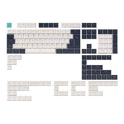 Капачки за механична клавиатура Dark Project - Navy Blue ANSI & ISO (KS-1060)