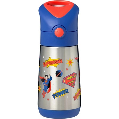 b.box Termofľaša so slamkou 350 ml Superman