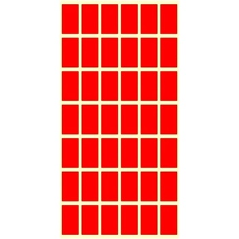 Image 1 of Fleks-Ko Етикети за цени Fleks-Ko, размер 30x17mm, 420бр, червени (OK5509)