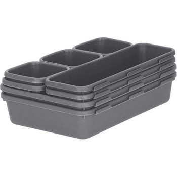 Springos Комплект органайзер за чекмеджета, 8 свързващи се части (ha3058)