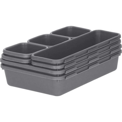 Springos Комплект органайзер за чекмеджета, 8 свързващи се части (ha3058)