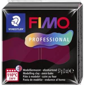 FIMO Глина, 57 g, горима, FIMO "Professional", бордо 8040-23 (8040-23)
