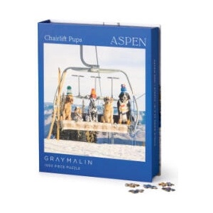 Gray Malin Aspen 1000 Piece Book Box Puzzle (2025)
