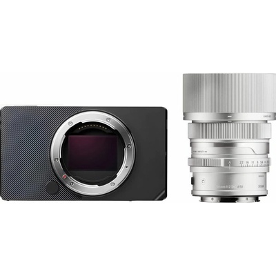 SIGMA BF + 50 mm f/2 DG stříbrný