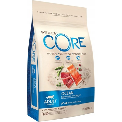 Wellness Core Sterilized Ocean granule pro sterilizované kočky losos & tuňák 4 kg