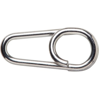 Savage Gear Karabínka Custom Salt Splitring Snaps M 39 kg 15 ks