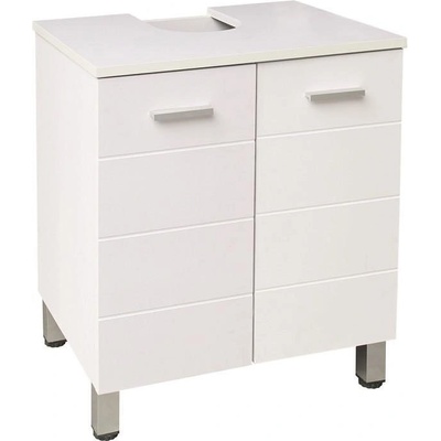 Inter Ceramic Долен шкаф за баня ICP 5077, Inter Ceramic, PVC, бял, 55x40x70см (5077)