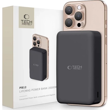Tech-Protect PB12 20000 mAh Black