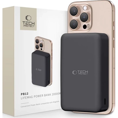 Tech-Protect PB12 20000 mAh Black