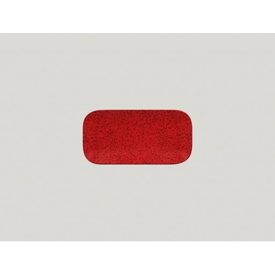 RAK Ruby talíř obdélníkový 22 x 11 cm červená RAK-RBAURPM22
