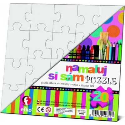 Efko Namaľuj si sám Puzzle štvorec – Zboží Dáma