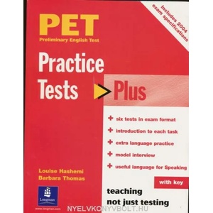 PET Practice Tests Plus with Key New Edition | Louise Hashemi, Barbara Thomas (ISBN: 9780582824218)