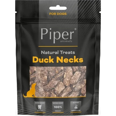 Piper Treats Duck Necks натурални лакомства за кучета от сушени патешки шийки 200gr