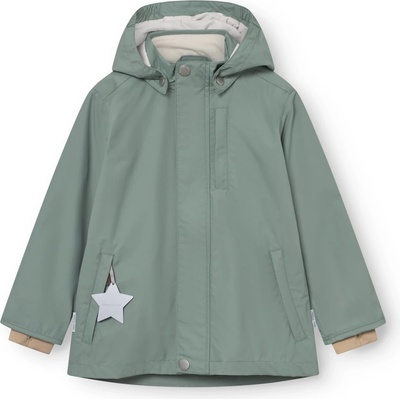 Mini A Ture Детско водоустойчиво яке Mini A Ture Kid's Matadwen Jacket Waterproof jacket - Granite Green - размер 164 (703-6701-0121)