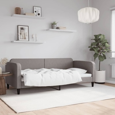 vidaXL Válenda taupe textil