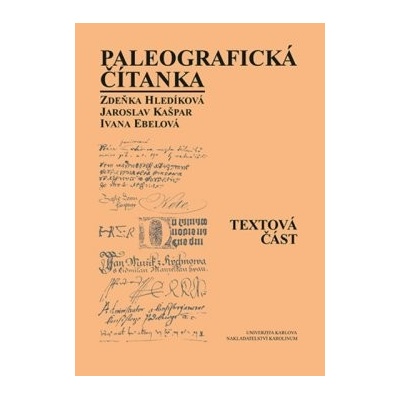 Paleografická čítanka - 3. vydání