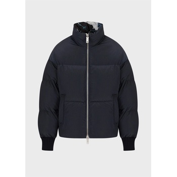 Emporio armani Яке EMPORIO ARMANI Men's Insulated Quilted Short Puffer Jacket - Ice Sea