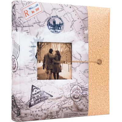 Fotoalbum klasické 60 stran, DBCL-30 Travel 6 1 šedé
