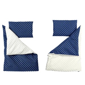  Бебешки спален комплект Minky 4 части 70 х 50 см 64240-D12