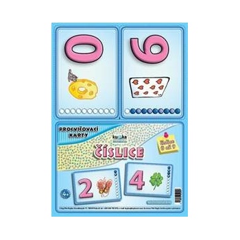 Procvičovací karty - číslice - Kupka Petr