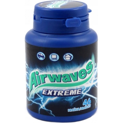 Mars Airwaves Extreme žvýkačky bez cukru, 64 g