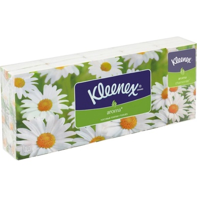 Veltie Kleenex papírové kapesníčky heřmánek 3-vrstvé 10 ks