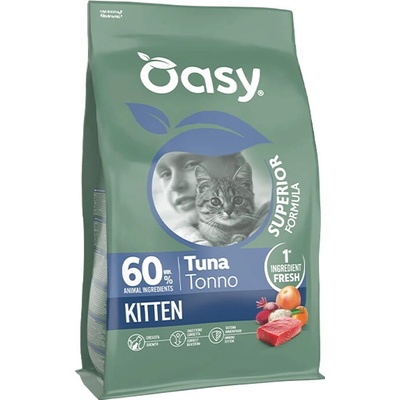 Oasy Cat Superior Kitten Tuna 1,5 kg